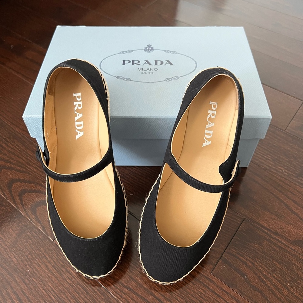 Prada MaryJane Espadrilles